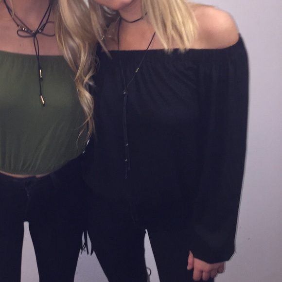 SHEIN Off the Shoulder / Open Back - Picture 1 of 2